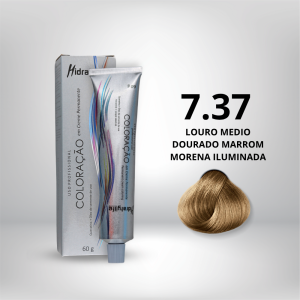 1204 - Coloração Louro Medio Dourado Marrom Morena Iluminada 7.37 (LANÇAMENTO)