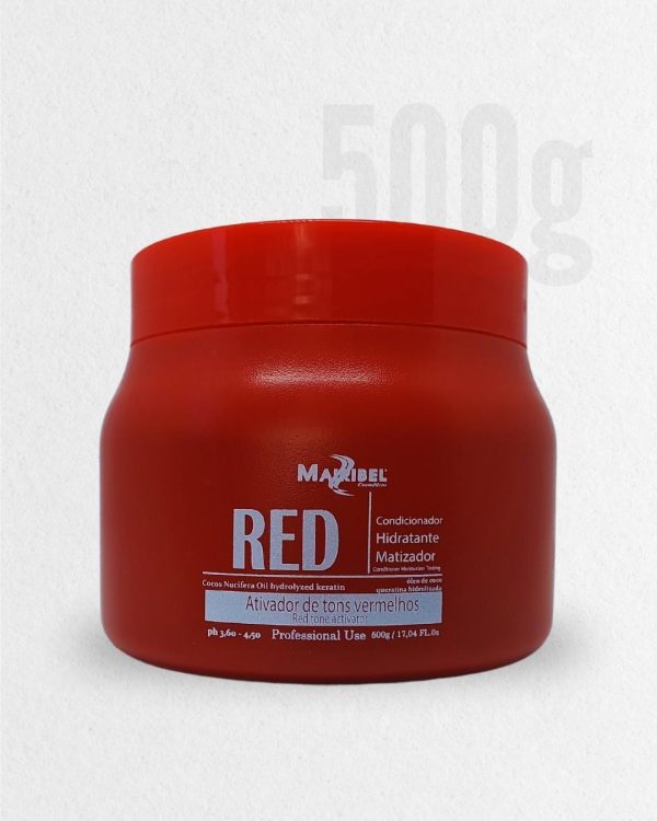 Máscara Matizadora Red 500g Mairibel /Hidratylife com Óleo de Argan (1688)
