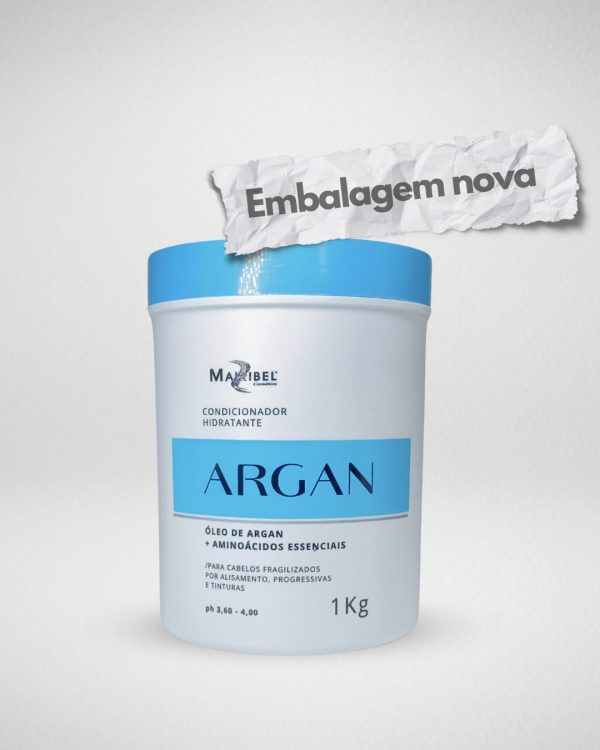Máscara Condicionadora de Hidratação Completa Argan pote 1Kg (1765)