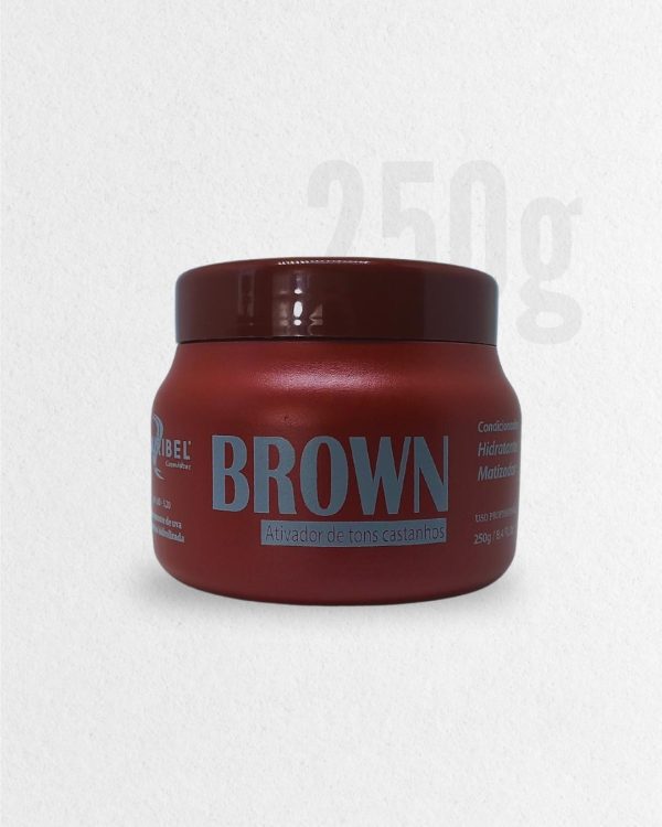 Máscara Matizadora Brown 250g Mairibel /Hidratylife com Óleo de Argan (1956)