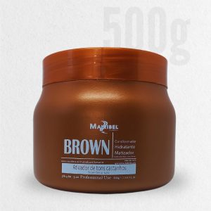 Máscara Matizadora Brown 500g Mairibel /Hidratylife com Óleo de Argan (1757)