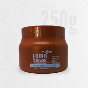 Máscara Matizadora Loiro Acobreado 250g Mairibel /Hidratylife com Óleo de Argan (2009)