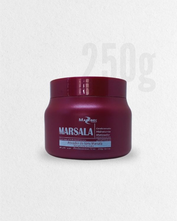 Máscara Matizadora Marsala 250g Mairibel /Hidratylife com Óleo de Argan (1904)