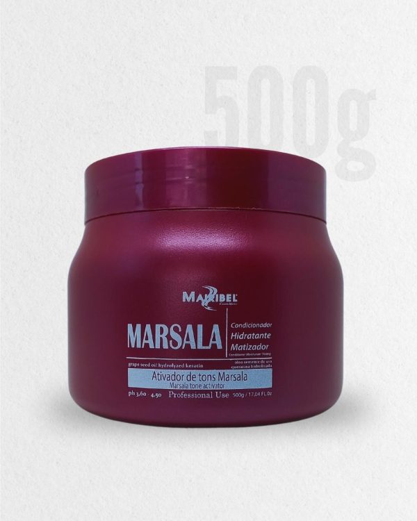 Máscara Matizadora Marsala 500g Mairibel /Hidratylife com Óleo de Argan (1908)