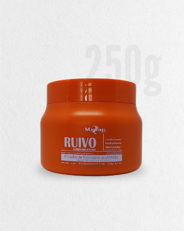 Máscara Matizadora Ruivo 250g Mairibel /Hidratylife com Óleo de Argan (2681)