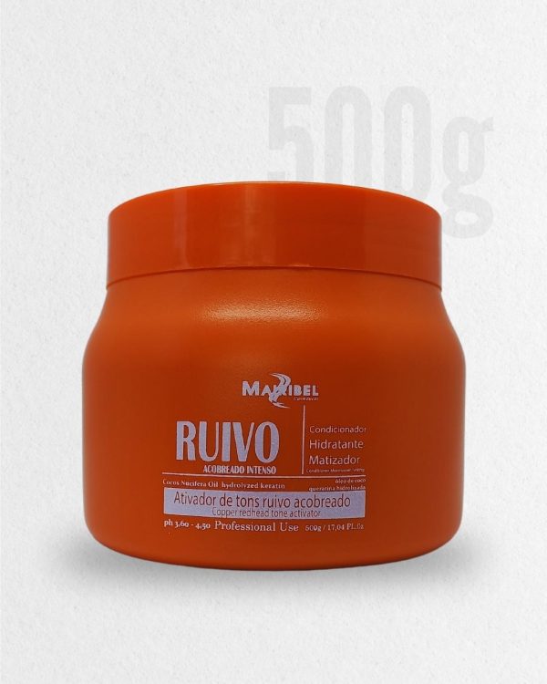 Máscara Matizadora Ruivo 500g Mairibel /Hidratylife com Óleo de Argan (2646)