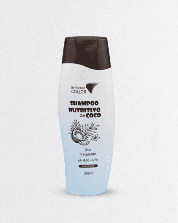 Shampoo Nutritivo c/ Óleo de Côco Reference Collor 350ml (2054)