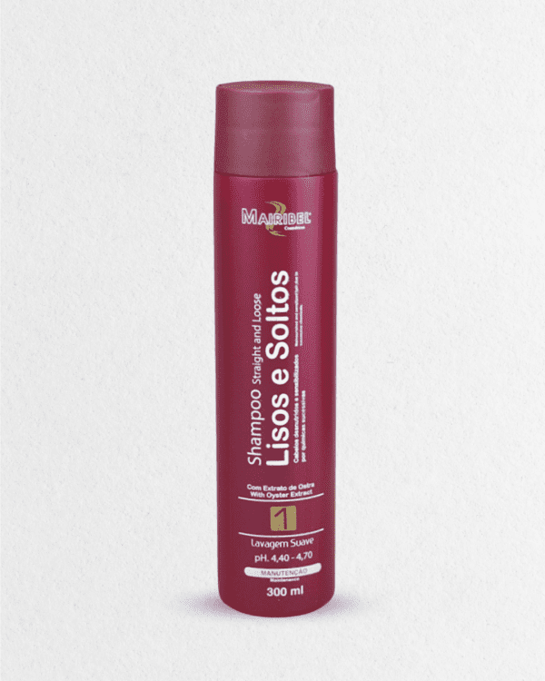 Shampoo Lisos e Soltos Mairibel 300ml - Nº 1 (1763)