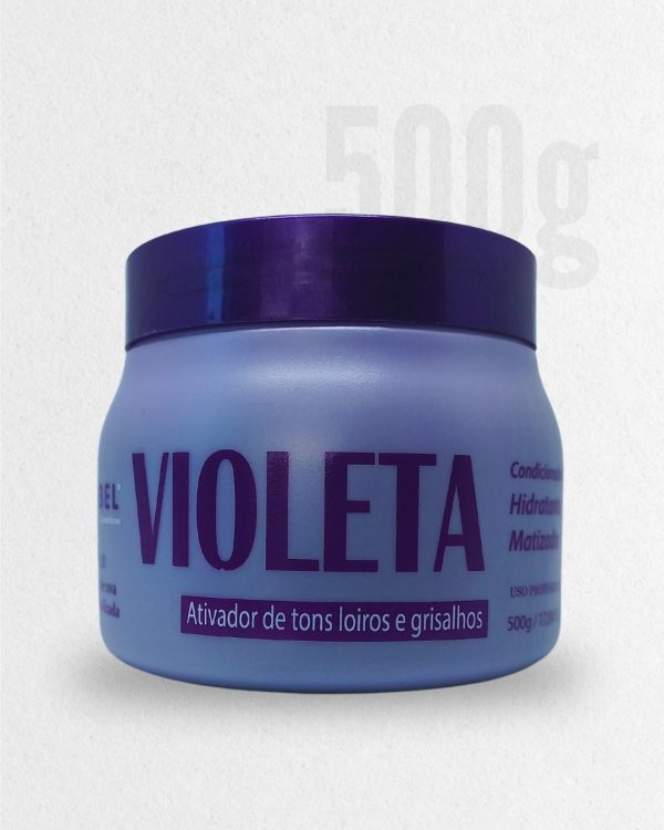Máscara Matizadora Violeta 500g Mairibel /Hidratylife com Óleo de Argan (1689)