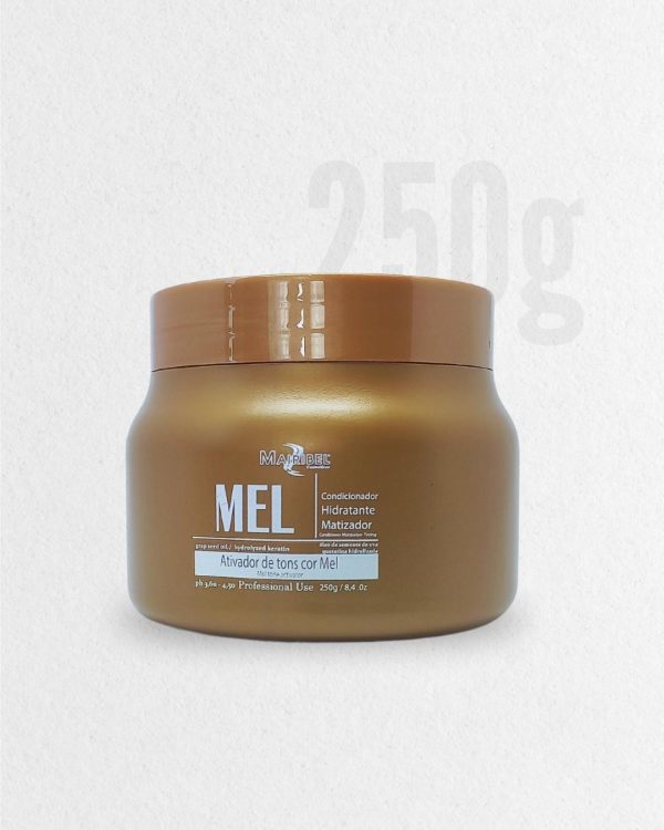 Máscara Matizadora Mel 250g Mairibel /Hidratylife com Óleo de Argan (3103)