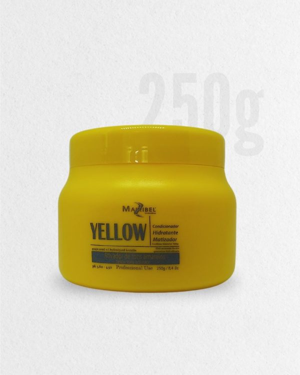 Máscara Matizadora Yellow 250g Mairibel /Hidratylife com Óleo de Argan (2685)