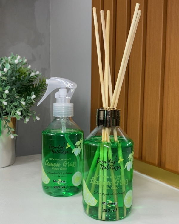 Aromatiz. de Ambiente Mairibel 250ml - Capim Limão (1415) SPRAY - Imagem 2