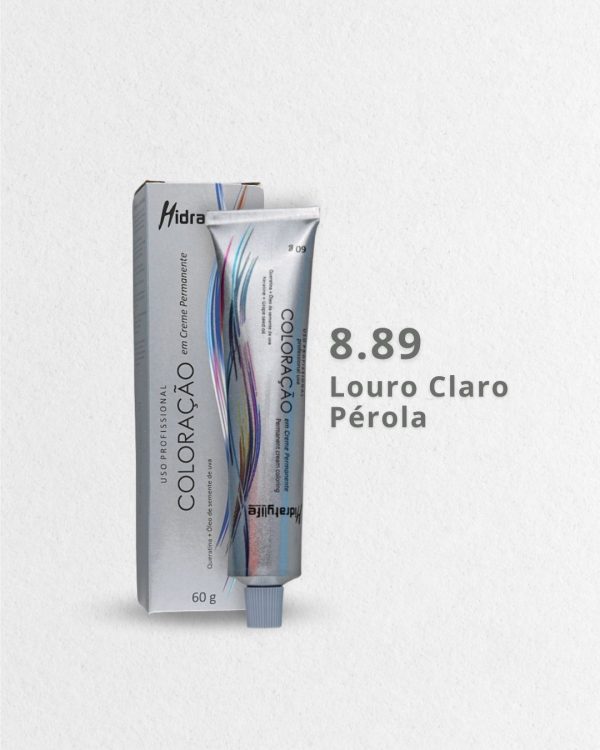 2048 Coloração N. 8.89 Louro Claro Pérola 60g (LANÇAMENTO)
