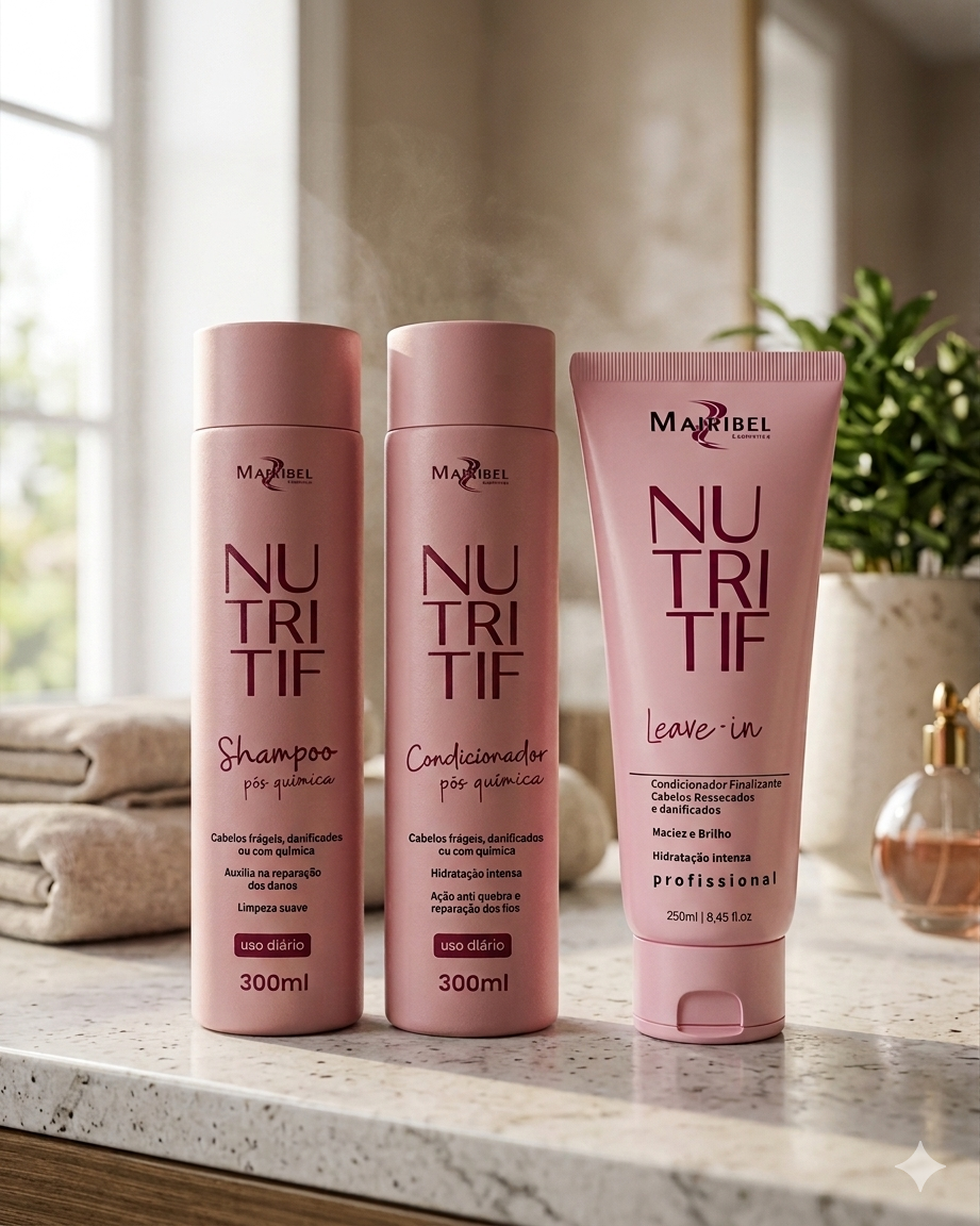 Kit Nutritif Pós Química Home Care