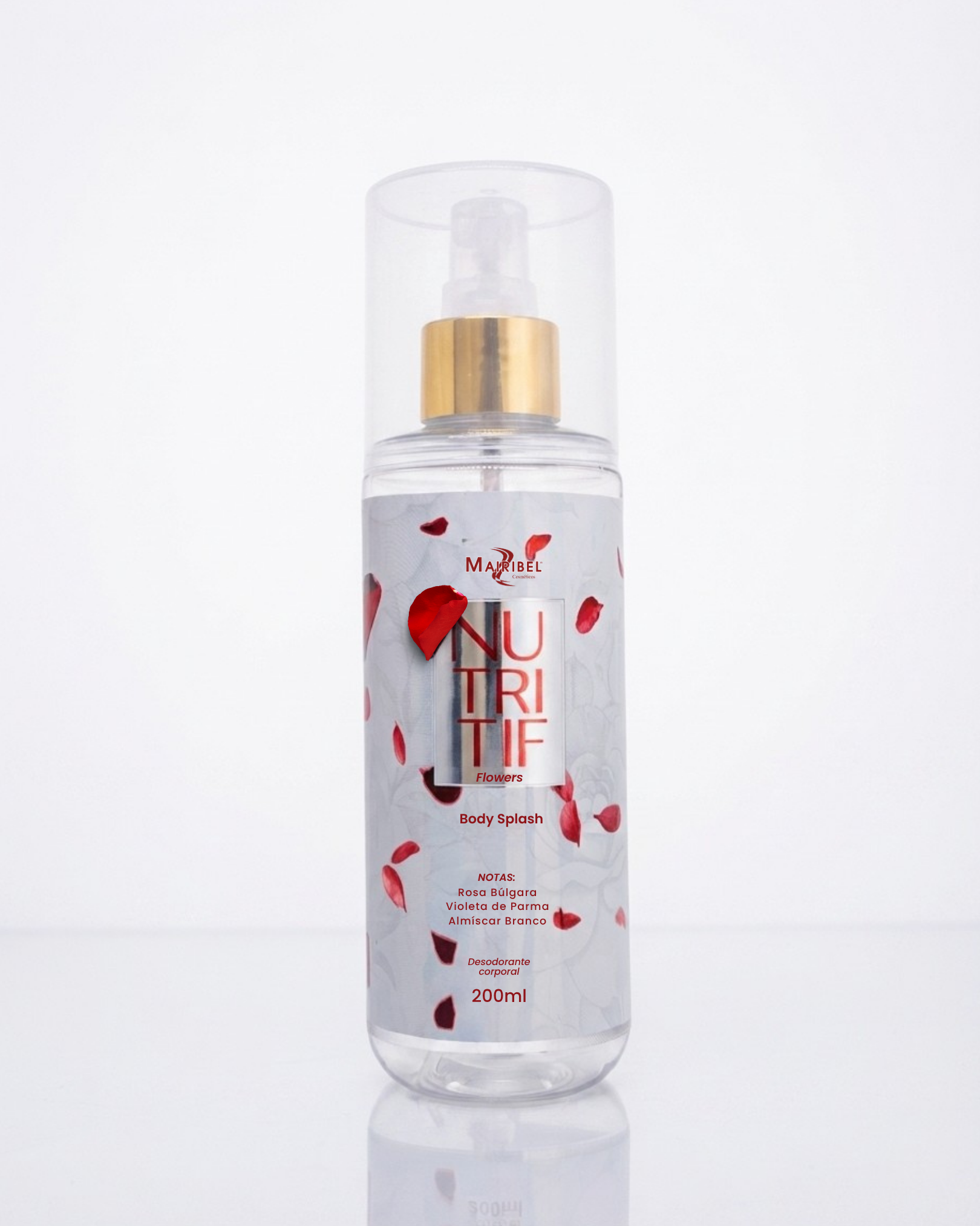 1293 - Body Splash Nutritif Flowers Mairibel - 200ml