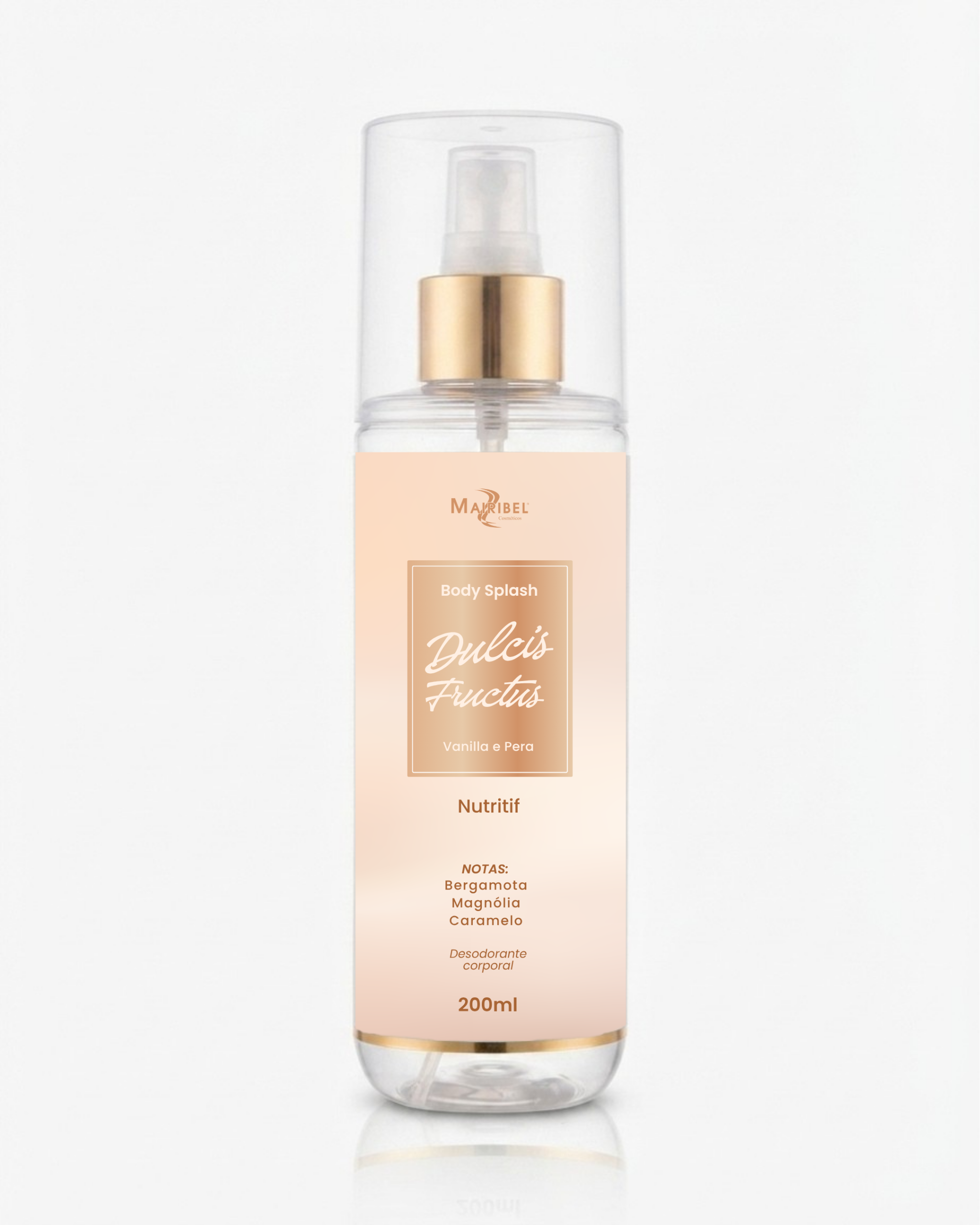 1291 - Body Splash Dulcis Fructus Vanilla e Pera Nutritif Mairibel 200ml