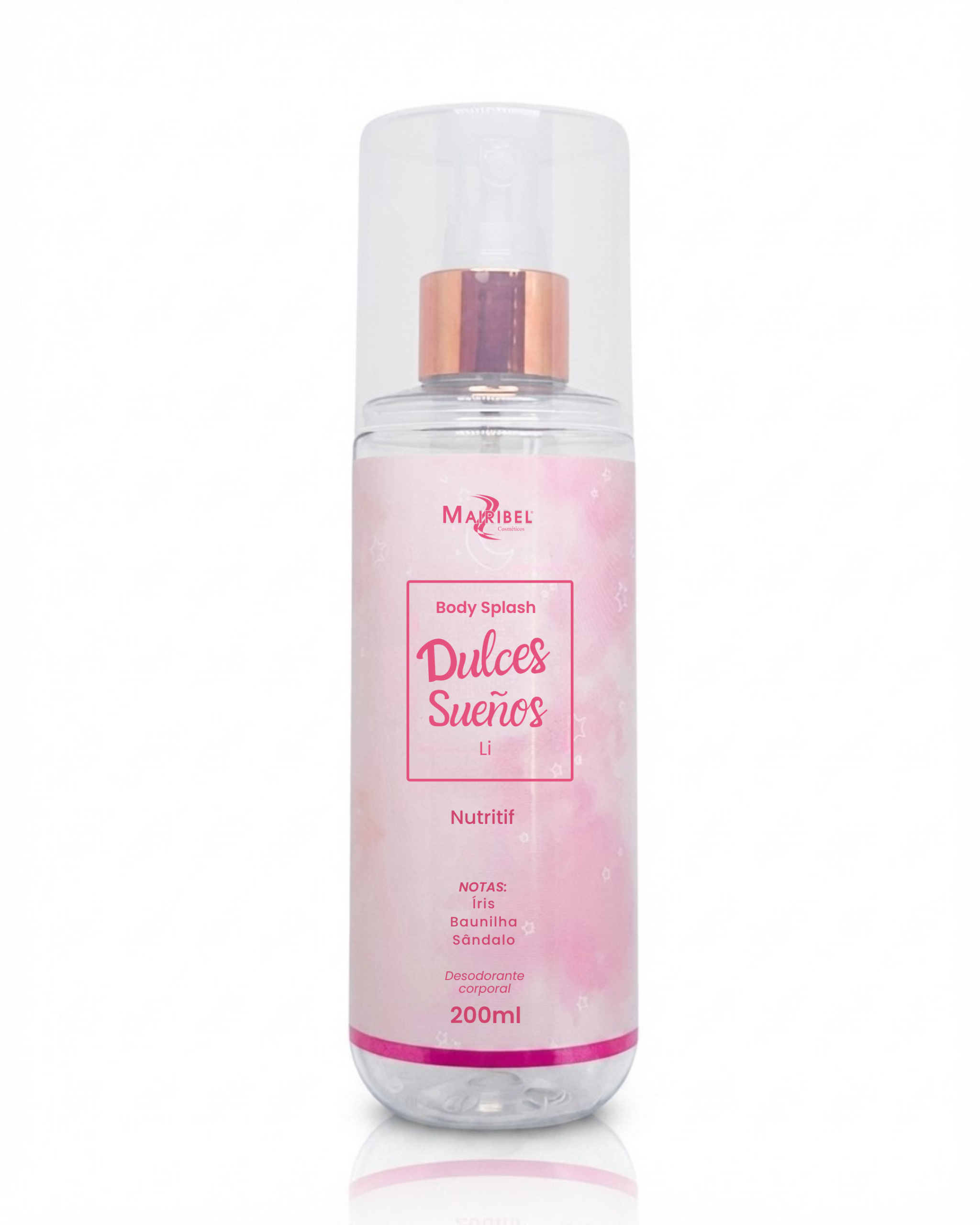 1298 - Body Splash Dulce Sueños Li Nutritif Mairibel - 200ml