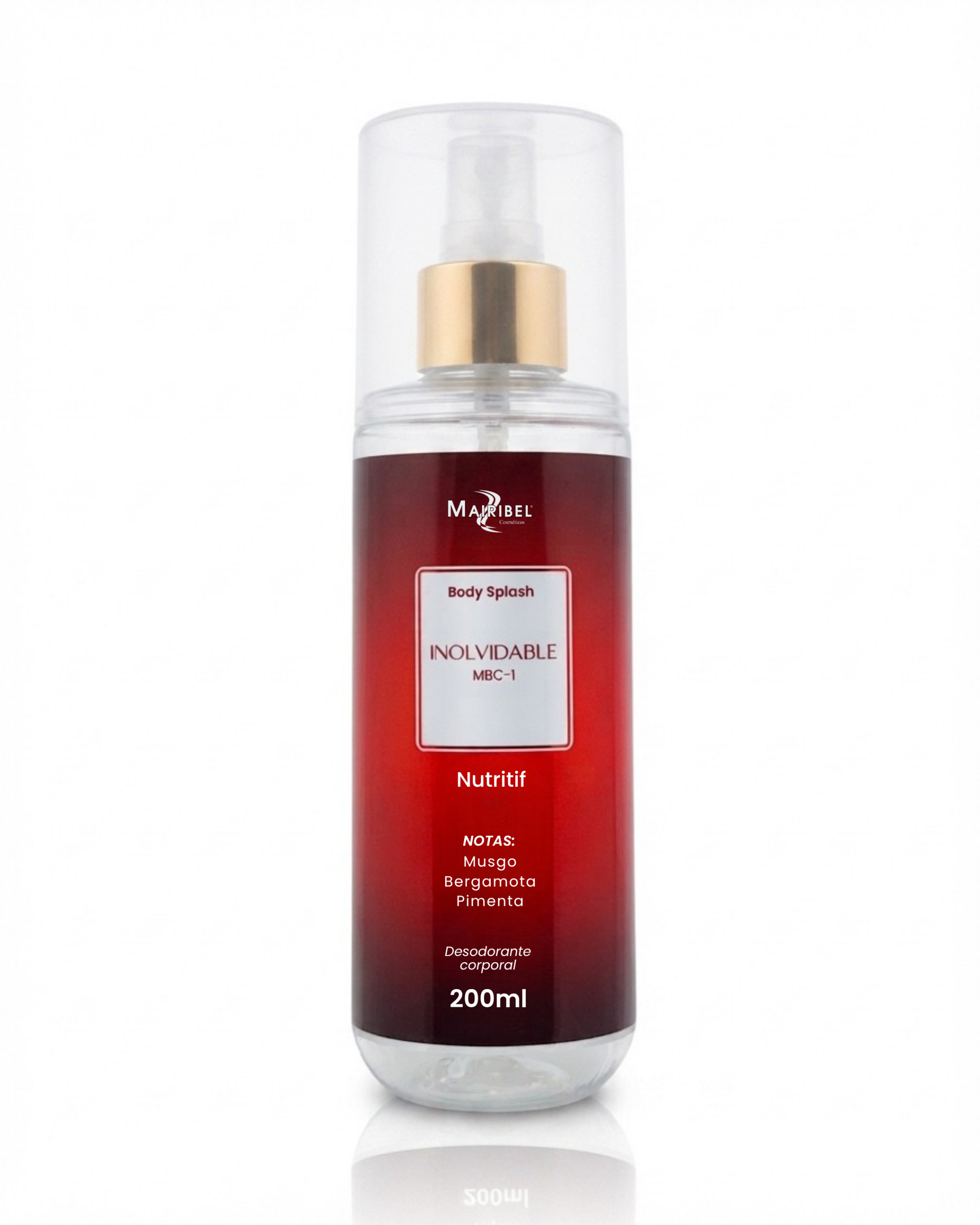 1294 - Body Splash Inolvidable MBC-1 Nutritif Mairibel - 200ml